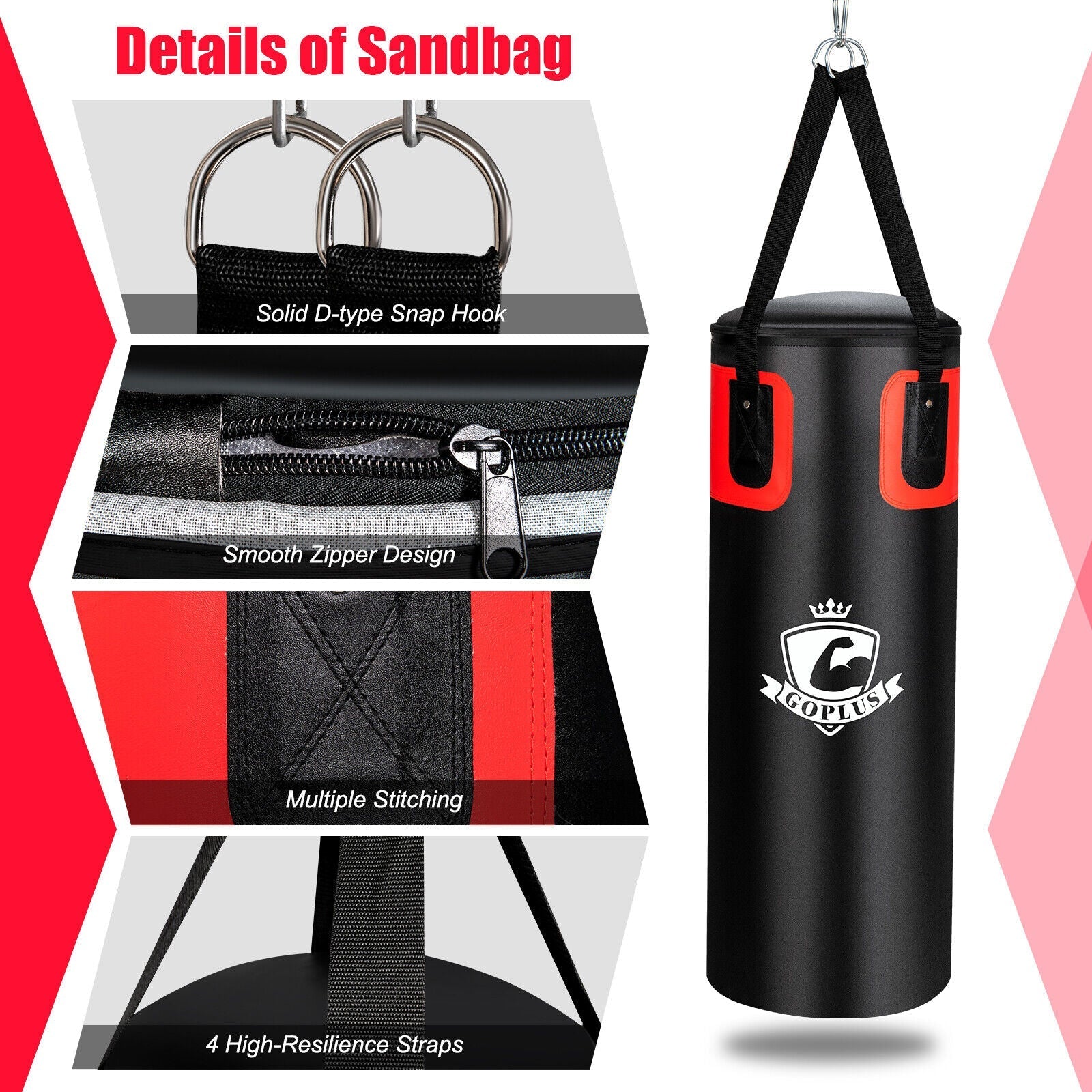 Filled Punching Bag Set