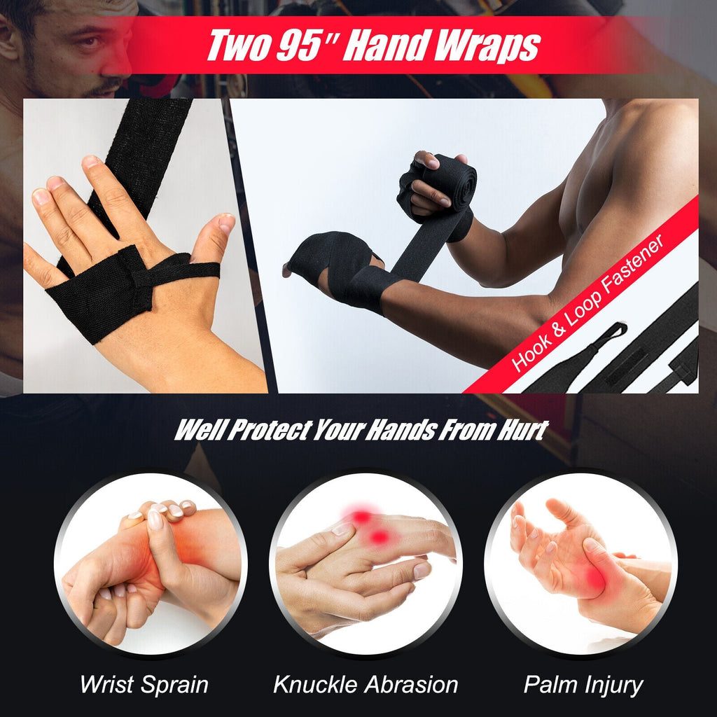 Filled Punching Bag Set